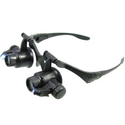 Ochelari cu lentile microscop si factor de marire 10x, 15x, 20x, 25x