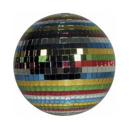 Glob Disco Profesional cu Aplicatii Oglinda, Diametru 30 cm, inclus Motoras si sistem agatare