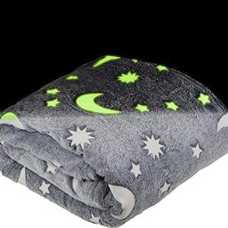 Paturica Magica pentru copii, Glow In The Dark pufoasa cu efect fosforescent