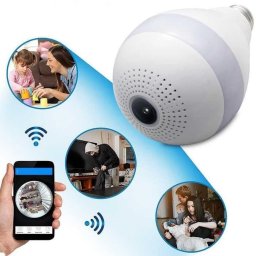 Camera de supraveghere in bec cu vedere Panoramica 360 grade, IP Wireless