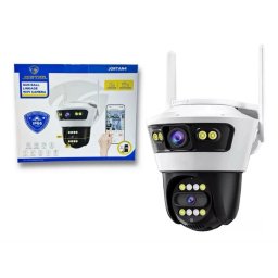 Camera de supraveghere dubla wifi Jortan 4U 3+3MP si pe fir de retea