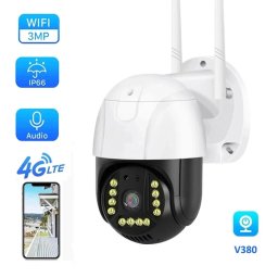Camera de supraveghere cu SIM conexiune 4G pe Wi-Fi si Smart IP