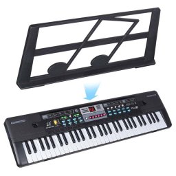 Orga electronica cu 61 de clape MQ-601UFB si microfon inclus