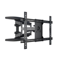 Suport TV de perete Full Motion MB-6317 diagonala 40"-85" max. 45 kg cu inclinare si rotire Negru