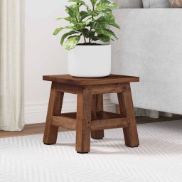Taburet natural 26 x 26 x 26 cm Lemn de mahon GartenMobel Dekor