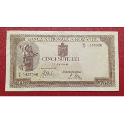 Romania 1941 - 500 lei, circulata
