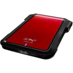 RACK extern ADATA, pt HDD/SSD, 2.5 inch, S-ATA3, interfata PC USB 3.1, plastic, negru cu rosu, "AEX500U3-CRD" (timbru verde 0.8 lei)