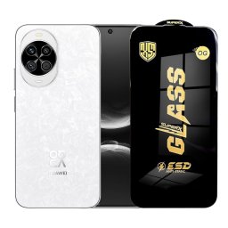 Folie de Protectie pentru Huawei Nova 14, Flippy, Sticla Securizata ESD, Margini Negre, Rezistenta la Zgirieturi, Antistatica, 0.35 mm, Transparenta