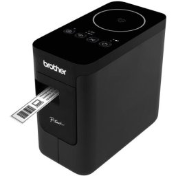 Imprimanta Direct Termic BROTHER 180dpi PT-P750W, Viteza de tiparire: 30mm/s, Latime maxima de imprimare: 24mm|Conectiv: USB|WiFi|NFC , Imprimare Cod de bare: DA, (Timbru verde 3.5 RON, "PTP750WYJ1"
