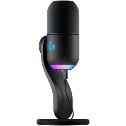 LOGITECH G Yeti GX RGB Gaming Microphone - LIGHTSYNC - BLACK - USB "988-000569" (timbru verde 0.8 lei)