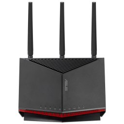 Router Gaming Asus RT-BE86U, BE6800 Dual-bandWiFi7supports 4096-QAM, Multi-link operation (MLO) "RT-BE86U" (timbru verde 0.8 lei)