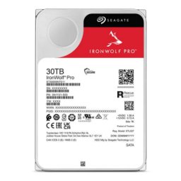 SEAGATE Ironwolf PRO Enterprise NAS HDD 30TB 7200rpm 6Gb/s SATA 256MB cache 8.9cm 3.5inch 24x7 for NAS RAID Rackmount systems BL "ST30000NT011"