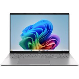 ASUS Vivobook S16 S3607QA-PL031X Qualcomm Snapdragon X 16inch WQXGA16GB LPDDR5X 1TB M.2 NVMe PCIe SSD W11P 2Y Cool Silver "S3607QA-PL031X" (timbru verde 3.5 lei)
