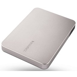 HDD Extern TOSHIBA CANVIO Flex 4TB, 2.5", USB 3.2 Gen1 (5Gbit/s), includes USB-A and USB-C cables, Warm Silver, 212g "HDTX240ESCCA"