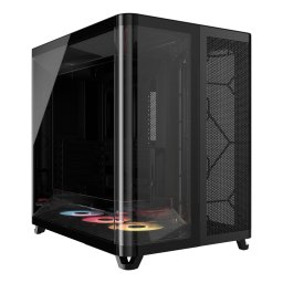 Carcasa Corsair AIR 5400 RS-R ARGB, Triple Chamber, Panoramic Glass, Mid-Tower, Negru "CC-9011318-WW" (timbru verde 0.32 lei)