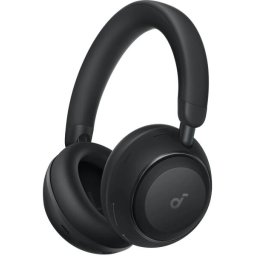 Casti Anker "Soundcore Space 2", Over-Ear, utilizare multimedia, Bluetooth 6.1, USB-C, cablu audio Jack 3.5mm, durata baterie pana la 50 ore, ANC, negru, "D1402G11" (timbru verde 0.08 lei) - 194644306502