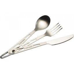 Set Tacamuri Titanium Cutlery (3 Pcs) Spirit Nordisk
