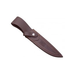 Cutit JOKER JABATO lama 14cm maner os gravat mistreti toc piele CT33