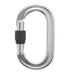 CARABINIERA CU FILET BLACK DIAMOND KEYLOCK BINER OVALA