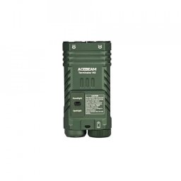 Lanterna profesionala reincarcabila Acebeam Terminator M2 Green, 3200 lumeni, 500 m