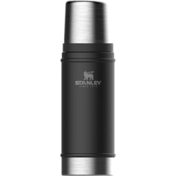Stanley - termos clasic tip sticla The Legendary Classic Bottle - negru mat piatra - 470 ml