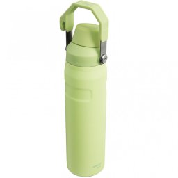 Stanley -termos tip sticla Aerolight Iceflow Fast Flow Lid bottle - verde deschis citrice - 591 ml