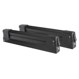 Suport schi snowboard Menabo Yelo 4 Black pe bare transversale, 4 perechi ski / 2 snowboard