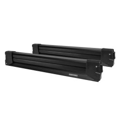 Suport schi snowboard Menabo Yelo 6 Black glisabil, pe bare transversale, 6 perechi ski / 4 snowboard