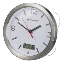 Ceas de perete Bresser MyTime 8020117, termometru, higrometru, alb