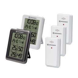 Set statie meteo Bresser MyClimate 7000013, termometru, higrometru, alarma