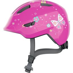 Abus - casca ciclism copii Smiley 3.0 - mov inchis model stelute