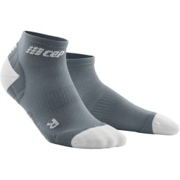 CEP - sosete compresie scurte - UltraLight low-cut Socks - Grey I Light Grey