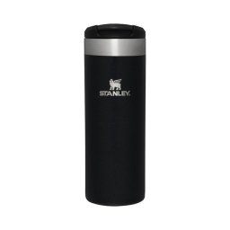Stanley - termos mic calatorie The Aerolight Transit Mug - negru metalic - 470 ml