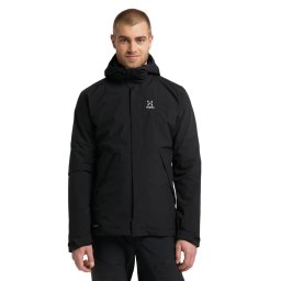 Haglofs - Jacheta iarna barbati Stuga 3-in-1 - negru real