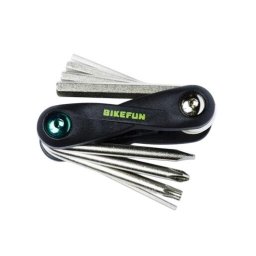 Bikefun - Unealta multifunctionala pentru reparatii Bicicleta Tool BF Gadget - 8 functii