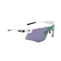 Spiuk - ochelari soare sport Mirus, lentile mov transparente - rama alba