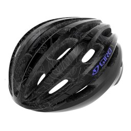Giro - casca bicicleta Isode - Negru Floral albastru