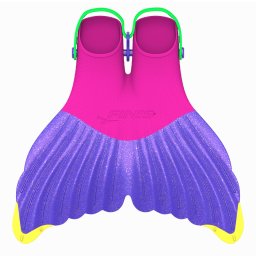 Finis - labe inot pentru copii (6+ ani) Mermaid Fin - roz mov