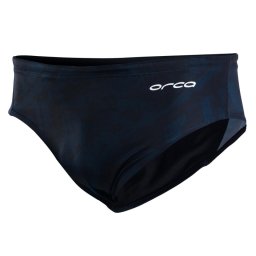 Orca - Slip inot pentru barbati - Brief swimsuit - print albastru inchis