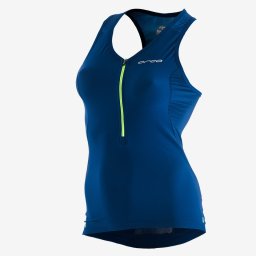 Orca 226 Perform Top Sleeveless - top femei pentru triatlon - albastru