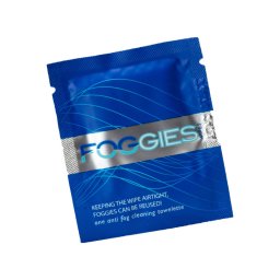 Foggies Servetel de curatare si cu solutie pentru tratament Anti-aburire