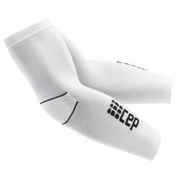 CEP - compresie brate - Compression Arm Sleeves - White I Black