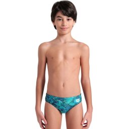 Arena - costum inot baieti - slip - Daly Swim Briefs - Black Green
