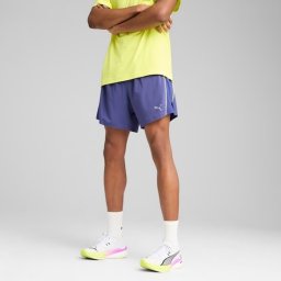 Puma - pantaloni scurti - Run Velocity 5" Short - Blue Crystal