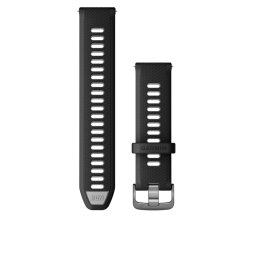 Garmin Quick Release 22 - curea silicon - negru gri