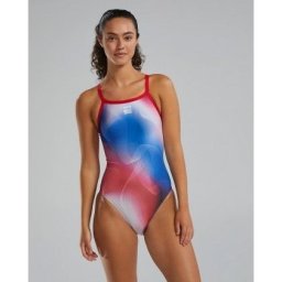 TYR - Costum femei - Unwaver Diamonfit - Navy Red