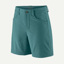 Patagonia - sort - W Landfarer Bike Shorts Wetland Blue - Albastru