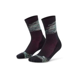 CEP - sosete compresie medii - paris vibes 80`s socks mid cut W - black green mix