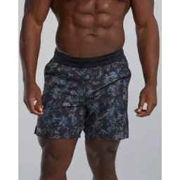 TYR - sort baie - Hydrosphere Unbroken Shorts Unlined 7" - gri multicolor