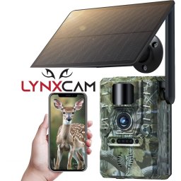 LYNXCAM LX3 Camera Live 4G GPS Panou Solar Leduri invizibile